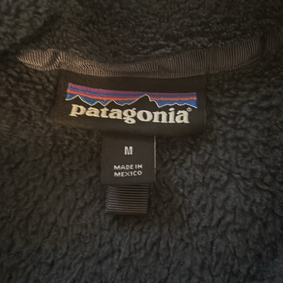 Pantagonia quarter zip navy blue woman’s medium jacket - Picture 3 of 4